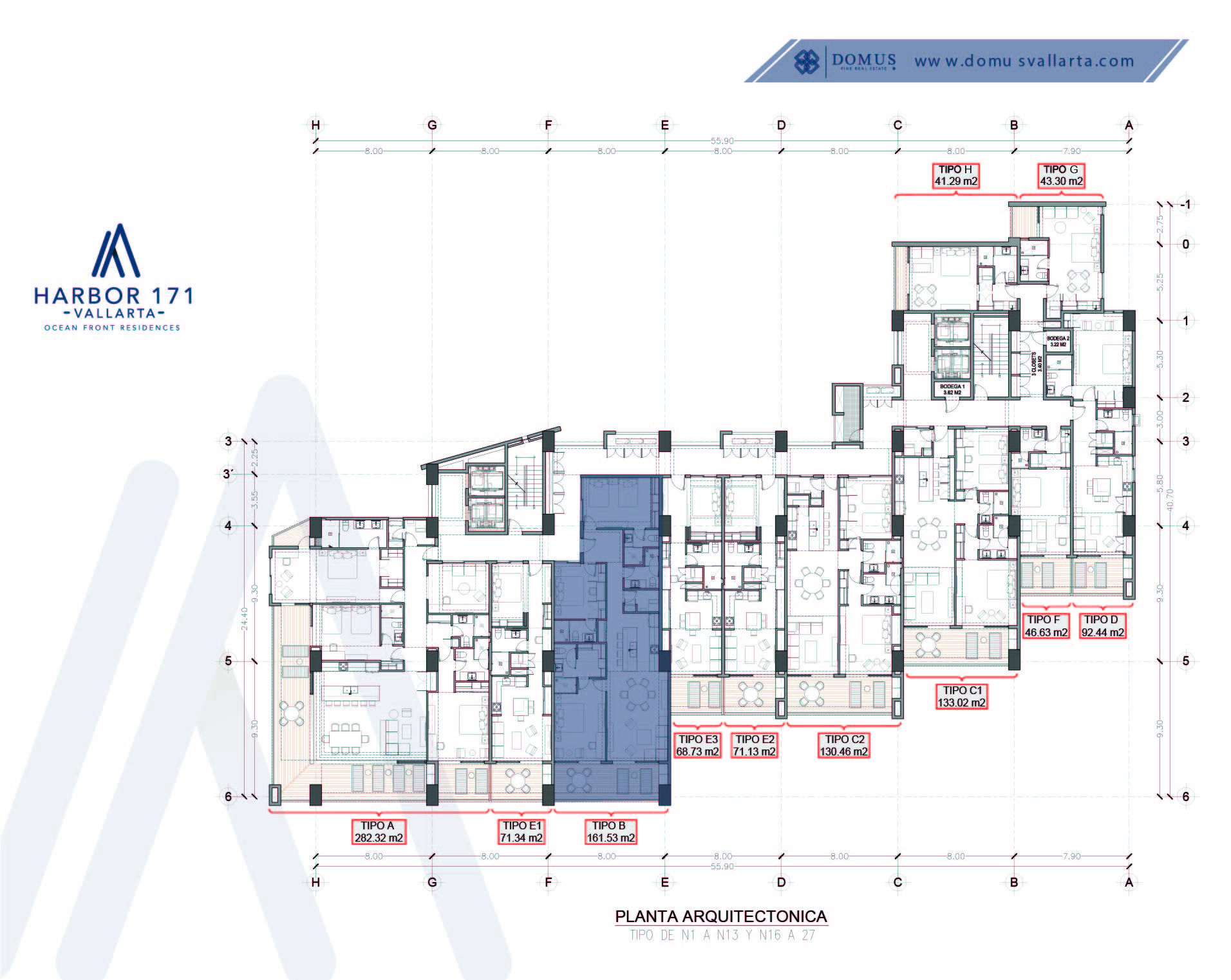 Unit 1303 Floor - Harbor 171