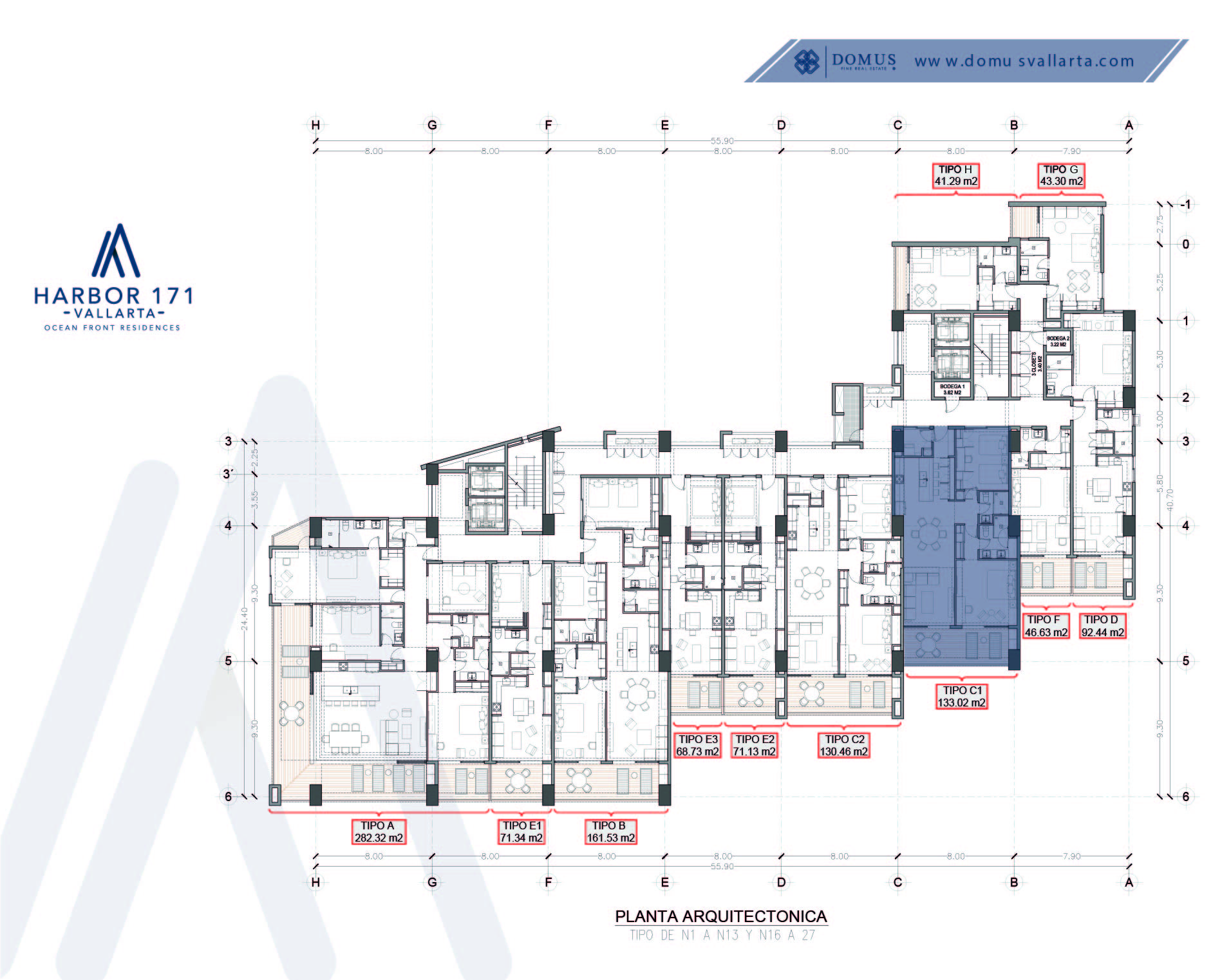 Unit 2607 Floor - Harbor 171