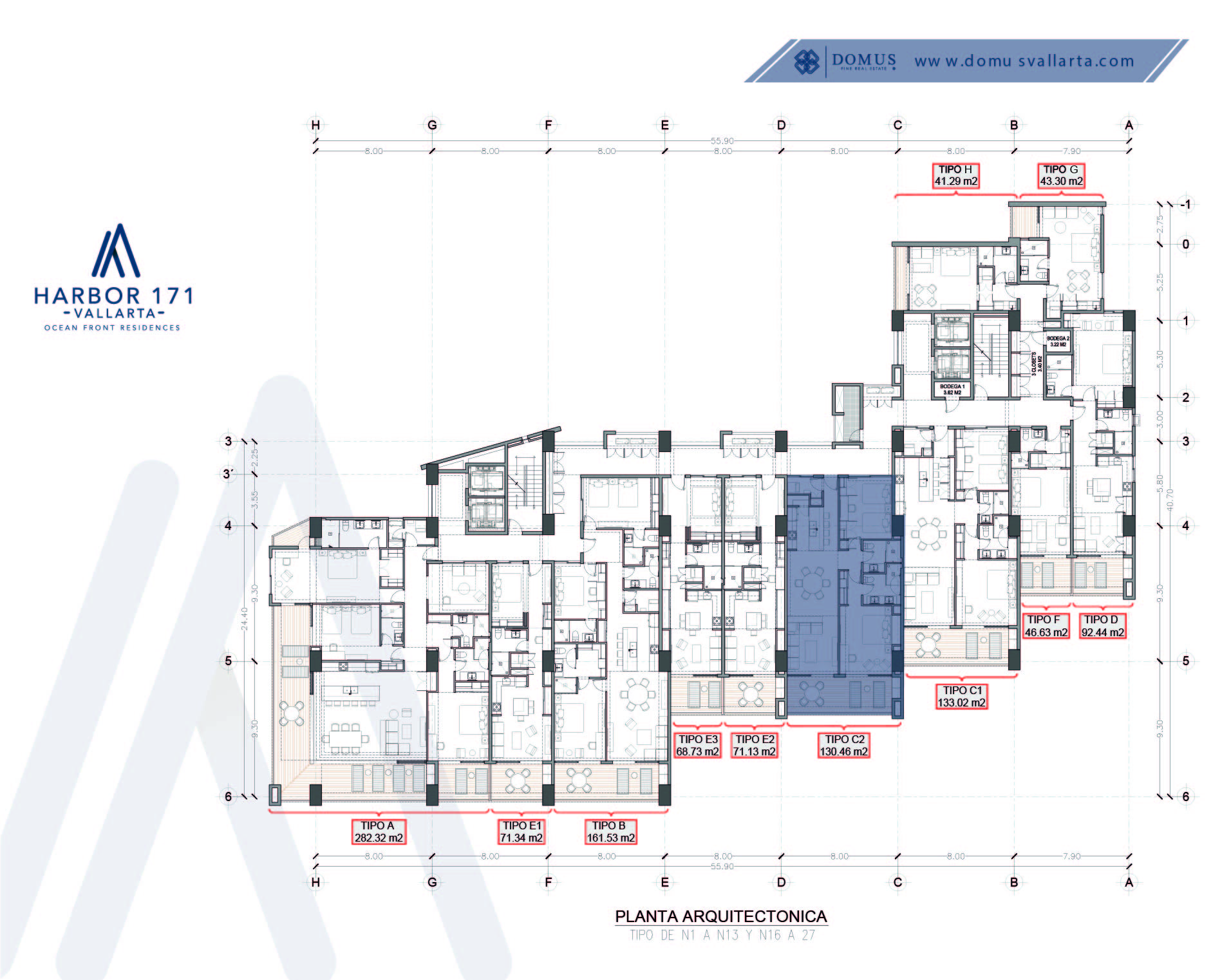 Unit 606 Floor - Harbor 171