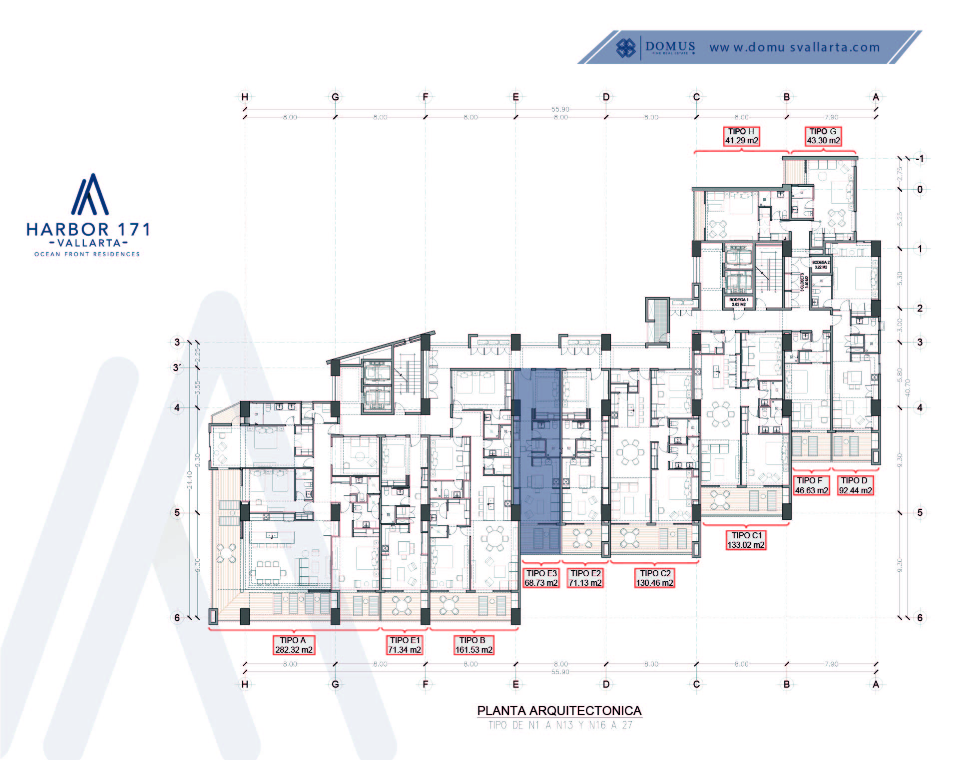 Unit 804 Floor - Harbor 171