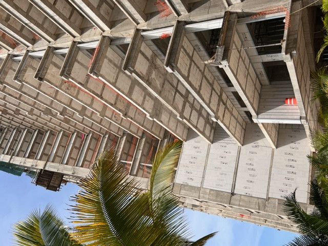 Harbor 171 October 2021 Construction progress