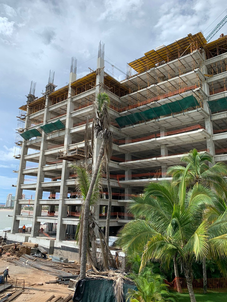 Harbor 171 August 2022 Construction progress