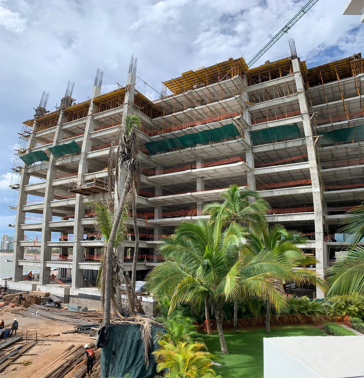 Harbor 171 August 2022 Construction progress