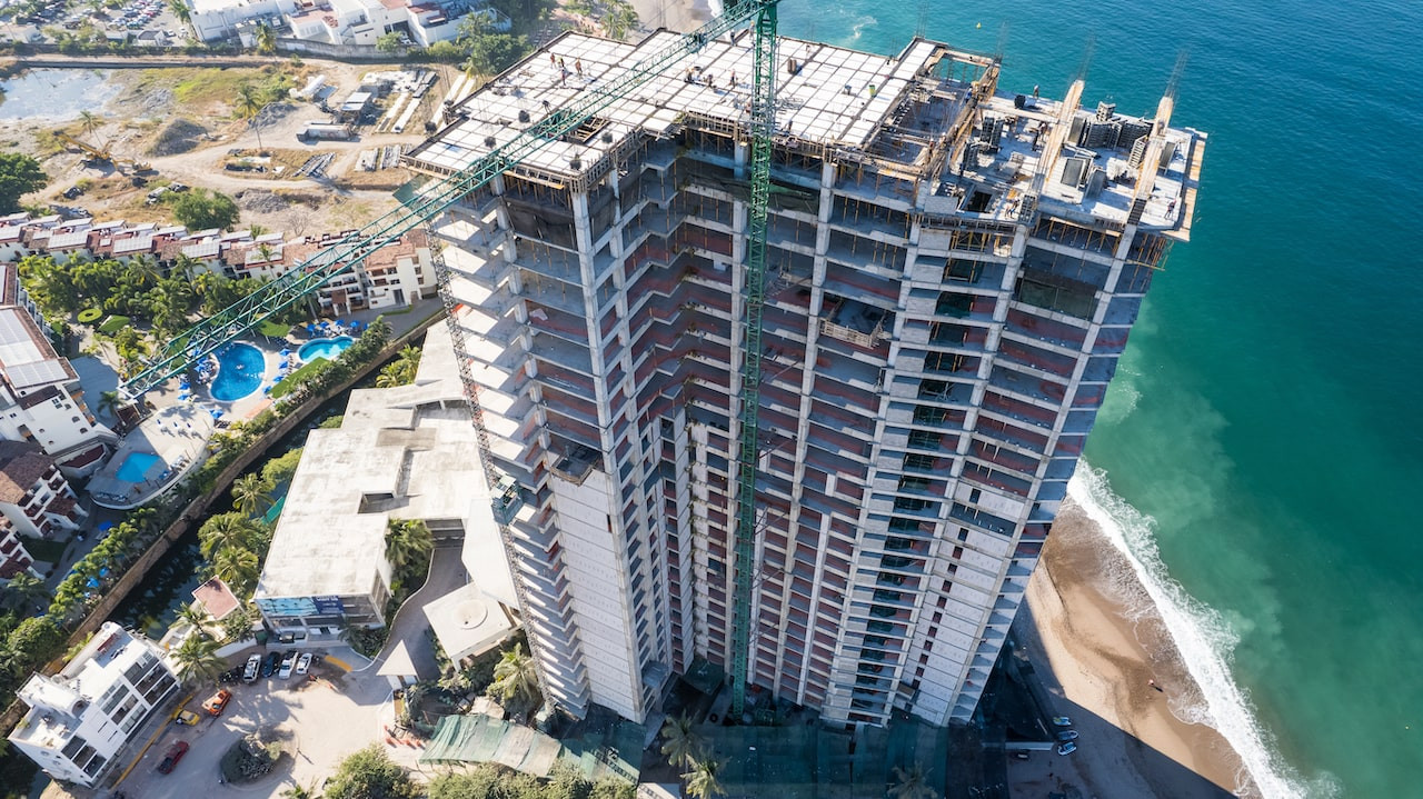 Harbor 171 December 2022 Construction progress