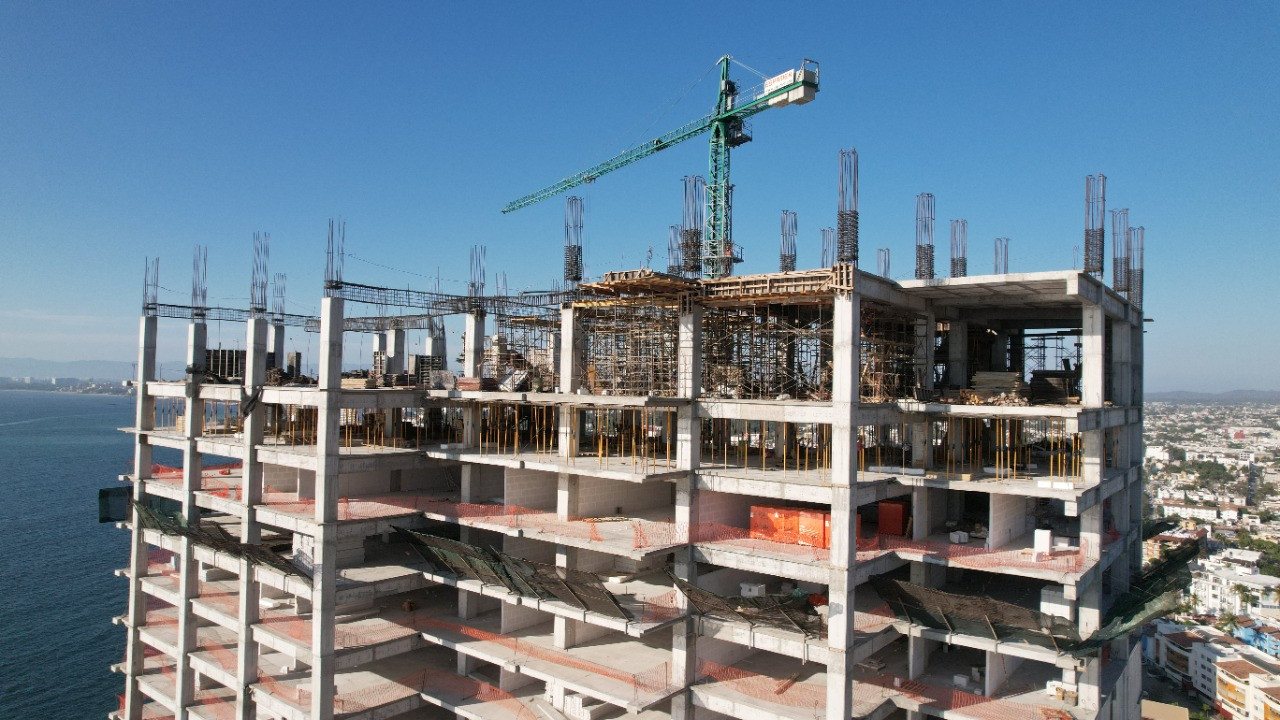 Harbor 171 February 2023 Construction progress