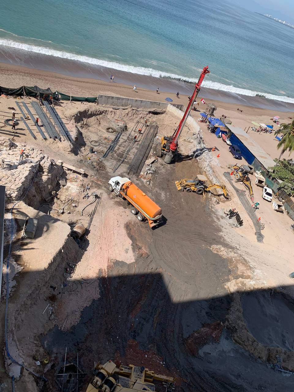 Harbor 171 Enero 2022 Construction progress