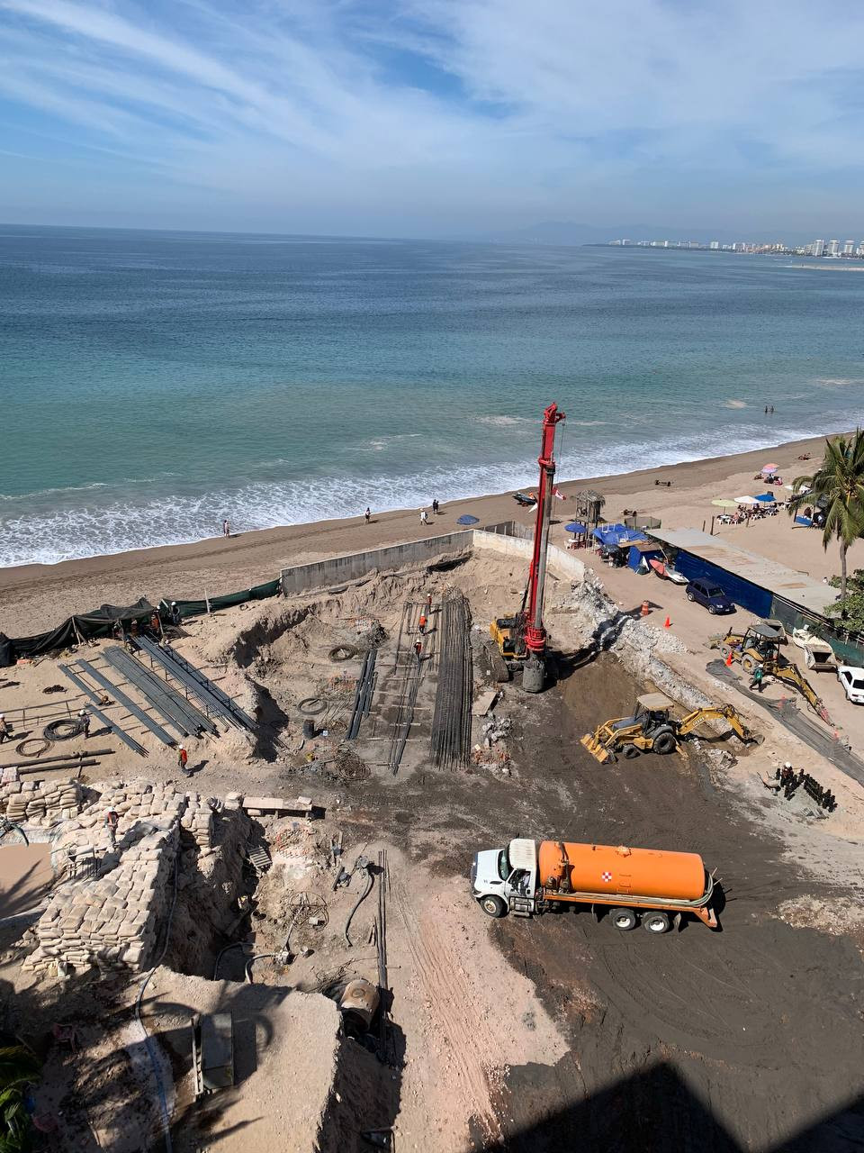 Harbor 171 Enero 2022 Construction progress