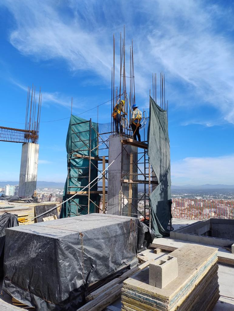 Harbor 171 January 2024 Construction progress