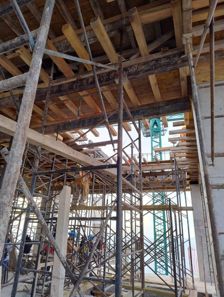 Harbor 171 January 2024 Construction progress