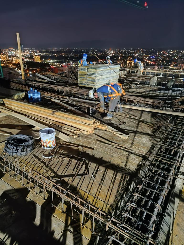 Harbor 171 January 2024 Construction progress