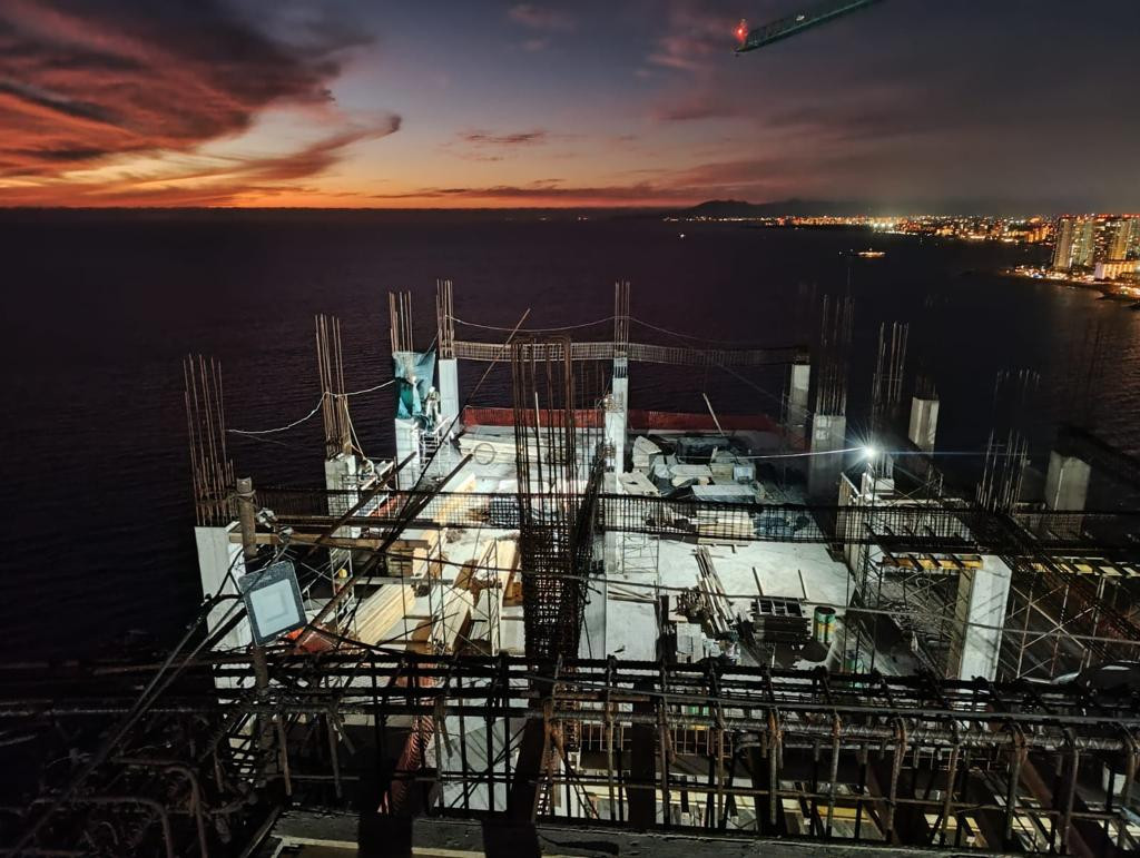 Harbor 171 January 2024 Construction progress