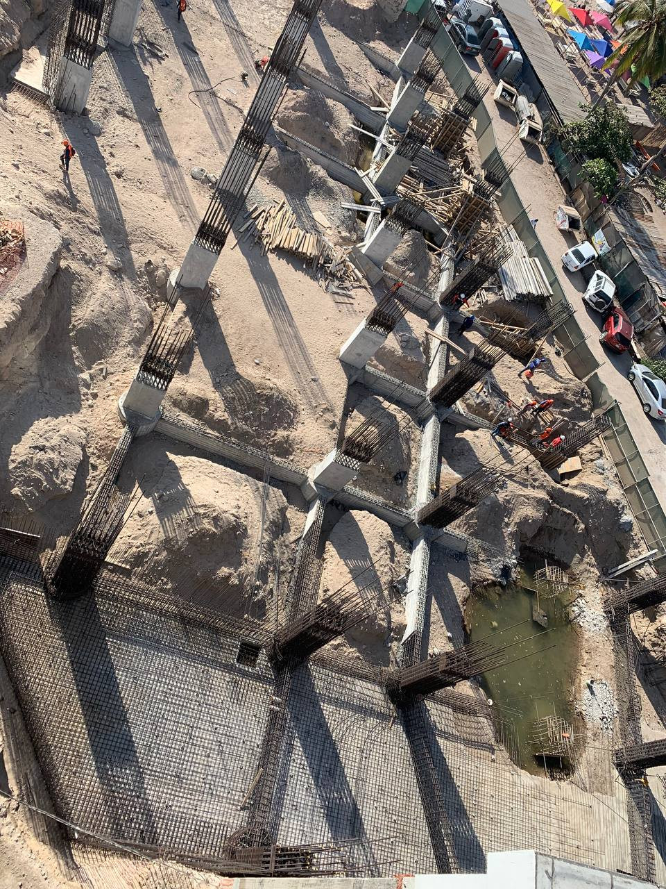 Harbor 171 Abril 2022 Construction progress