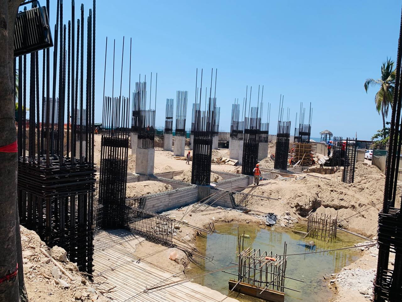 Harbor 171 Abril 2022 Construction progress