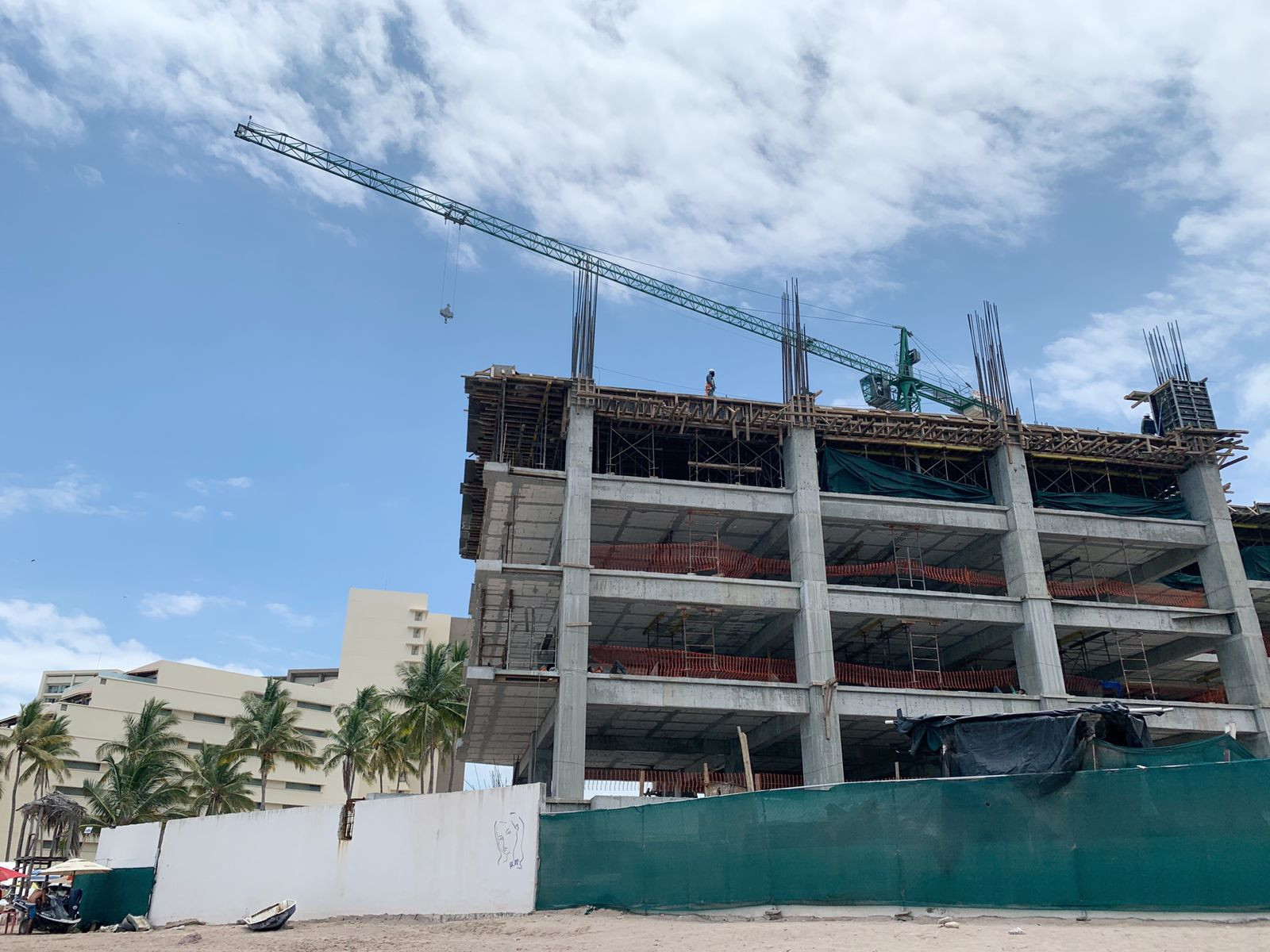 Harbor 171 July 2022 Construction progress